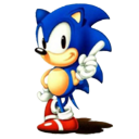 computer game, sonic icon