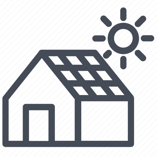 Ecology, house, panel, solar icon - Download on Iconfinder