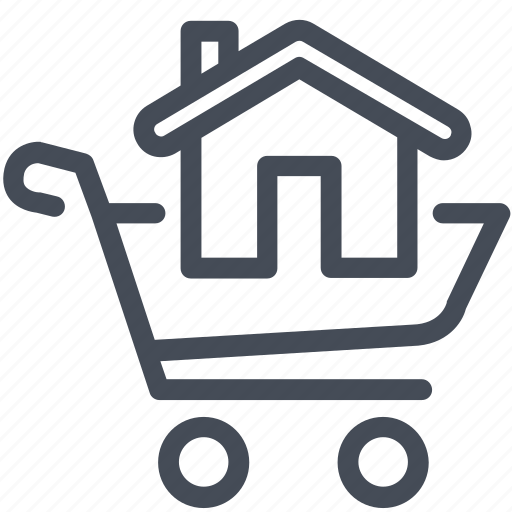 Buy, cart, house, shopping icon - Download on Iconfinder
