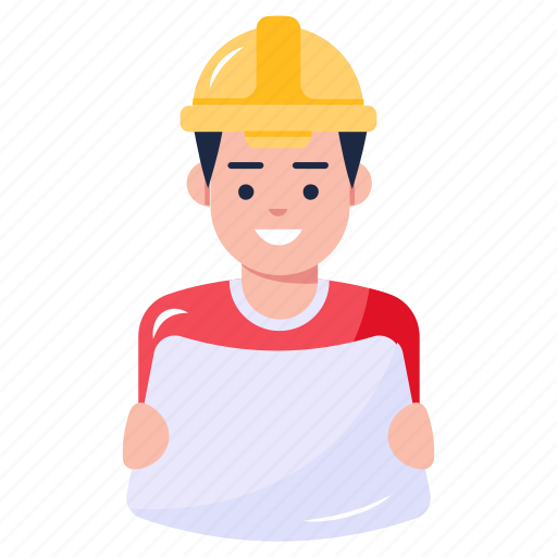 Construction worker, architect, engineer, labor, constructor icon - Download on Iconfinder