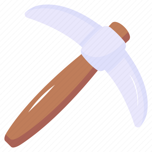 Mattock, pickaxe, axe, construction tool, digging tool icon - Download on Iconfinder