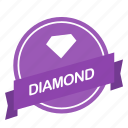 diamond, guarantee, label