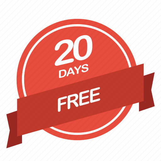 Days, free, guarantee, label, period icon - Download on Iconfinder