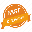 day, delivery, guarantee, label