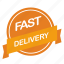 day, delivery, guarantee, label 