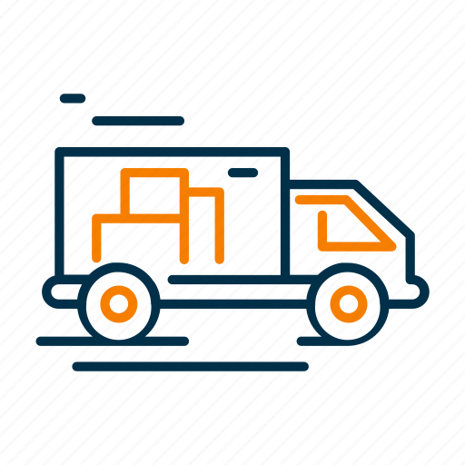 Transportation, shipping, box, truck, delivery icon - Download on Iconfinder