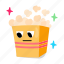 popcorn bucket, popcorn, cinema snack, refreshment, food 