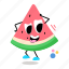watermelon, fruit, food, watermelon slice, juicy fruit 