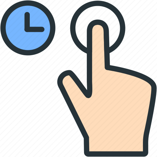 Finger, gestures, wait icon - Download on Iconfinder