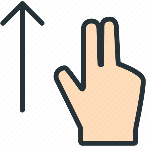 Fingers, gestures, up icon - Download on Iconfinder