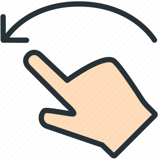 Gestures, left, swipe icon - Download on Iconfinder