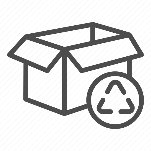 Box, paper, package, cardboard, packaging, recycle, recycling icon - Download on Iconfinder
