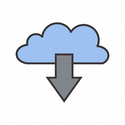 Cloud, download, data, seo, internet icon - Download on Iconfinder