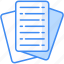 notes, document, file, paper, page, file type, files icon 