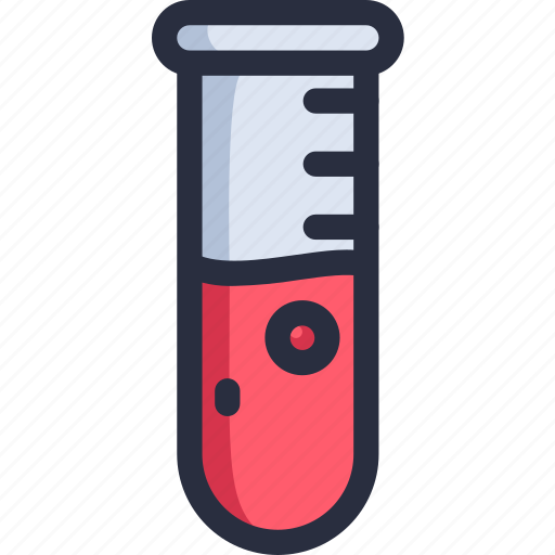 Laboratory, tube, bottle, blood, laboratory equipment, blood tube, blood test icon - Download on Iconfinder