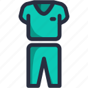 scrub, medical, suit, green, surgical, dentist, operation, doctor