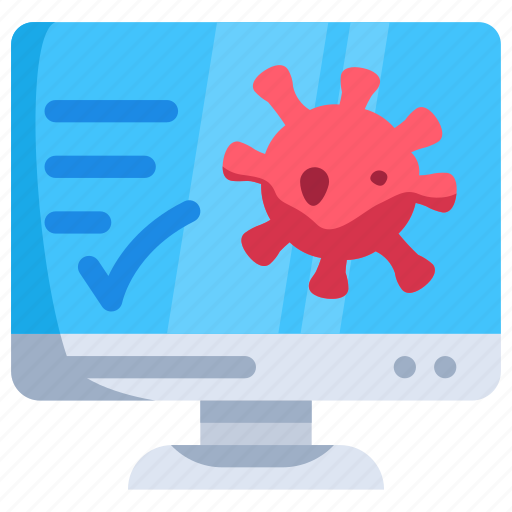 Medical, report, test, lcd, monitor, covid 19, coronavirus icon - Download on Iconfinder
