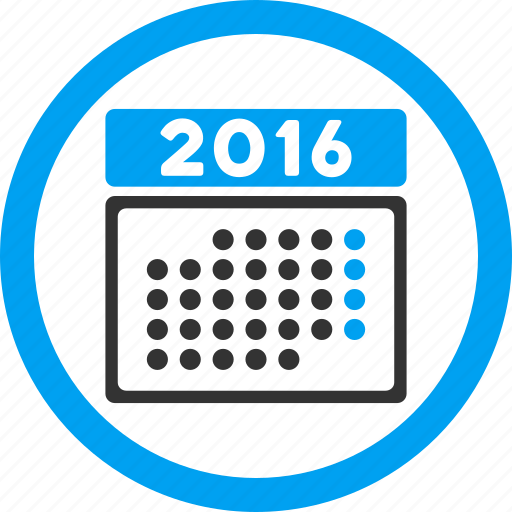 Appointment, calendar, month, organizer, schedule, time table, year 2016 icon - Download on Iconfinder