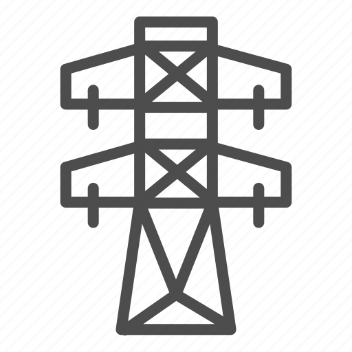 Electric, tower, power, energy, high, voltage, electricity icon - Download on Iconfinder