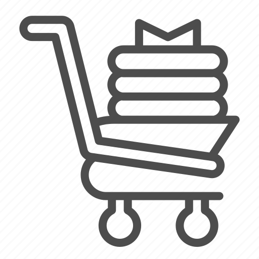 Cart, clothes, buyer, market, sale, store, stock icon - Download on Iconfinder