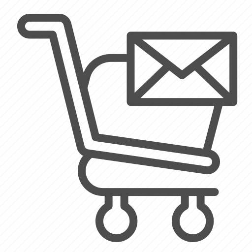 Cart, letter, shop, market, sale, store, customer icon - Download on Iconfinder