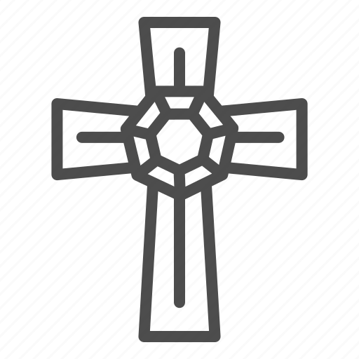 Cross, crucifix, holy, religion, jewelry, ruby, jewel icon - Download on Iconfinder
