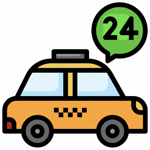 Taxi, automobile, car, vehicle, transport icon - Download on Iconfinder