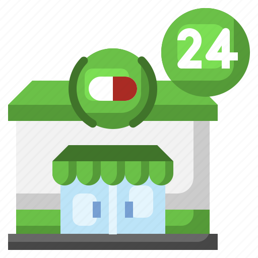 Pharmacy, drugstore, healthcare, hour icon - Download on Iconfinder