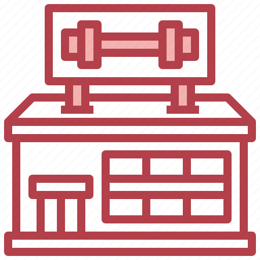 Gym, exercise, sports, weightlifting icon - Download on Iconfinder