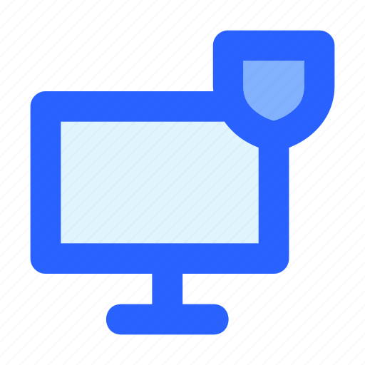 Computer, guard, protection, security, shield icon - Download on Iconfinder