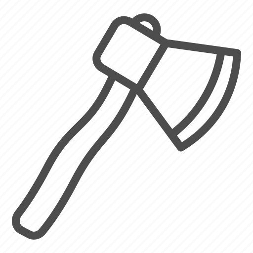 Axe, tool, metal, hatchet, handle, blade, woodsman icon - Download on Iconfinder