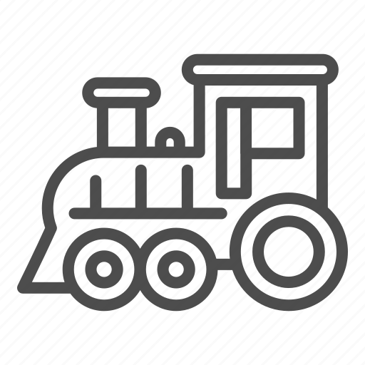 Train, locomotive, steam, transportation, railway, toy, wheel icon - Download on Iconfinder