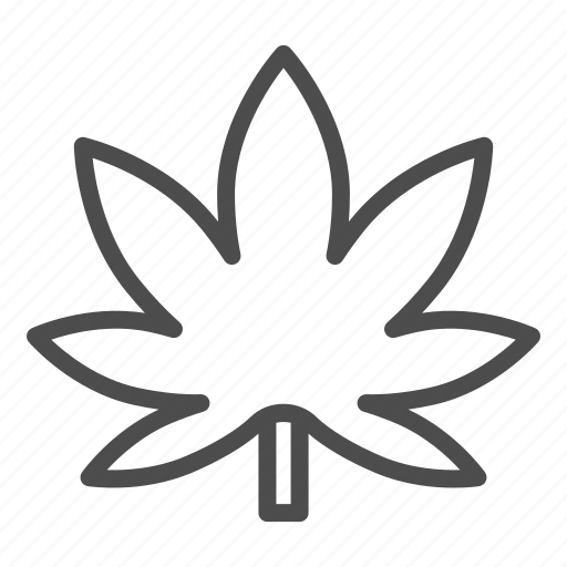 Marijuana, drug, leaf, weed, cannabis, ganja, plant icon - Download on Iconfinder