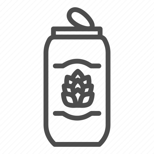 Can, alcohol, drink, beverage, tin, aluminum, hop icon - Download on Iconfinder