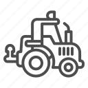 tractor, agriculture, machine, vehicle, transport, wheel, cabin