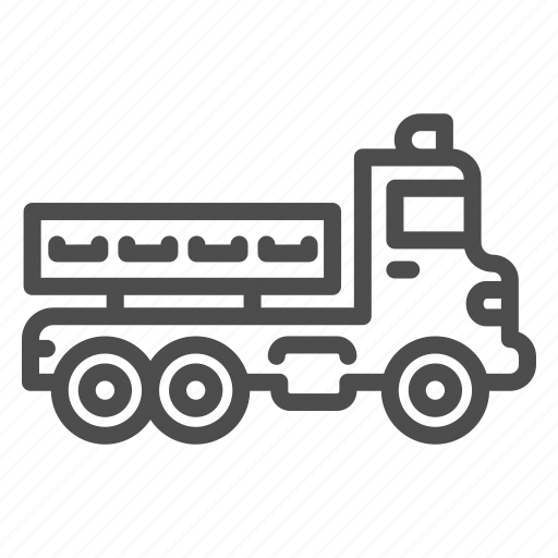 Truck, vehicle, trailer, delivery, freight, transport, heavy icon - Download on Iconfinder