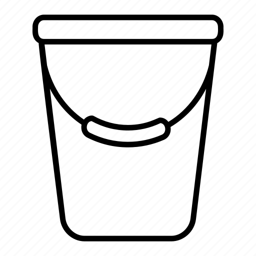 Bucket, basket, shopping, cleaning, water, ecommerce, cart icon - Download on Iconfinder