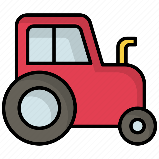 Tractor, vehicle, agriculture, farming, farm, transport, transportation icon - Download on Iconfinder