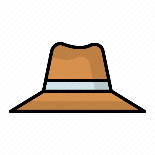 Farmer, hat, farmer hat, cap, headwear, straw-hat, straw icon - Download on Iconfinder