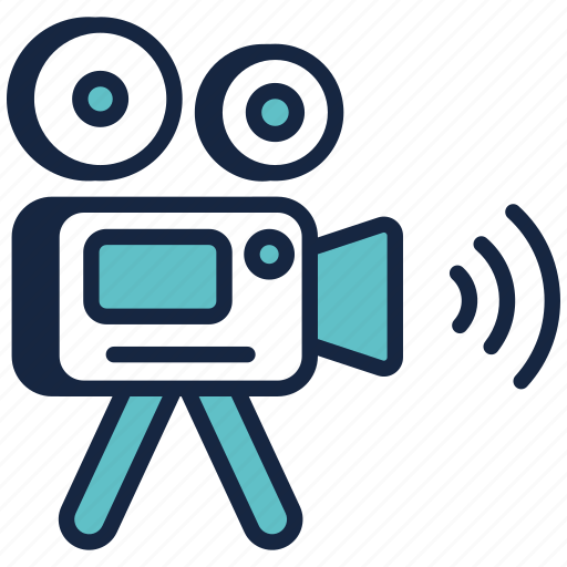 Camera movie, camera, film, movie-camera, movie-film, device, video icon - Download on Iconfinder