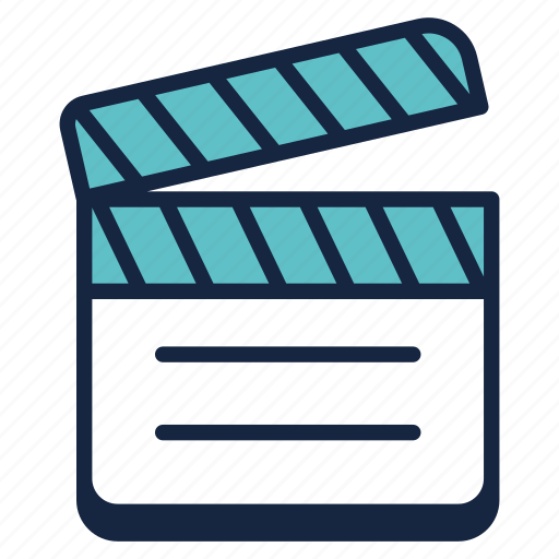 Action clapper, movie, clapper, clapperboard, film, cinema, cinematography icon - Download on Iconfinder