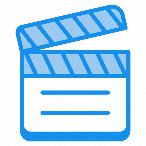 Action clapper, movie, clapper, clapperboard, film, cinema, cinematography icon - Download on Iconfinder