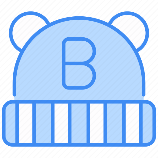 Baby hat, hat, baby, cap, fashion, clothes, warm icon - Download on Iconfinder