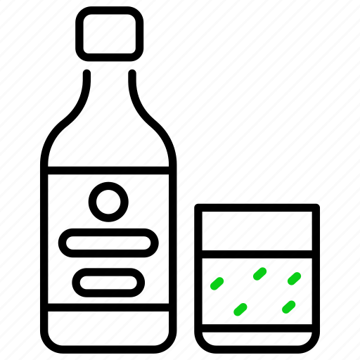 Vodka, alcohol, drink, beverage, glass, cocktail, juice icon - Download on Iconfinder