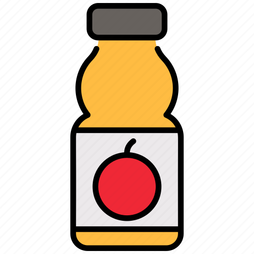 Juice bottle, bottle, drink, beverage, juice, water, sweet icon - Download on Iconfinder