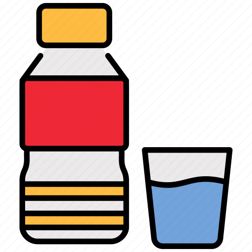 Mineral water, water, drink, water-bottle, bottle, drinking-water, drink-bottle icon - Download on Iconfinder