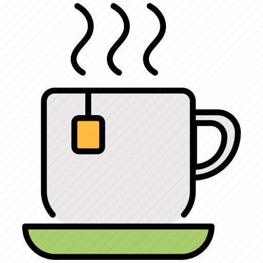 Hot tea, tea, cup, coffee, hot-coffee, drink, tea-cup icon - Download on Iconfinder