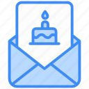 invitaion, message, letter, email, mail, envelope, invitation, birthady-invitation