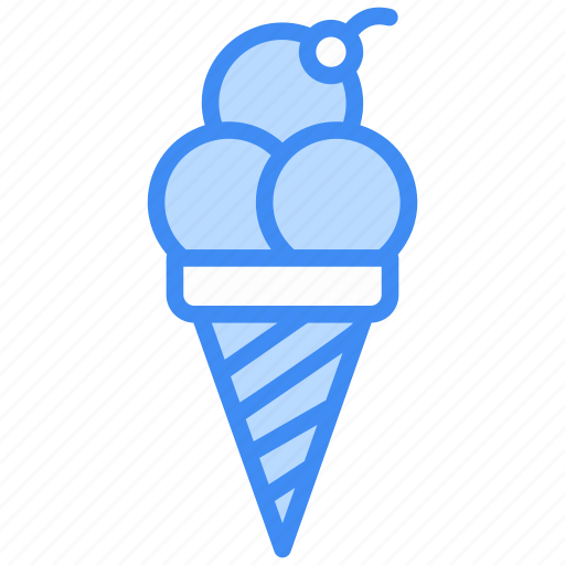 Ice cream, dessert, sweet, food, cream, summer, ice icon - Download on Iconfinder