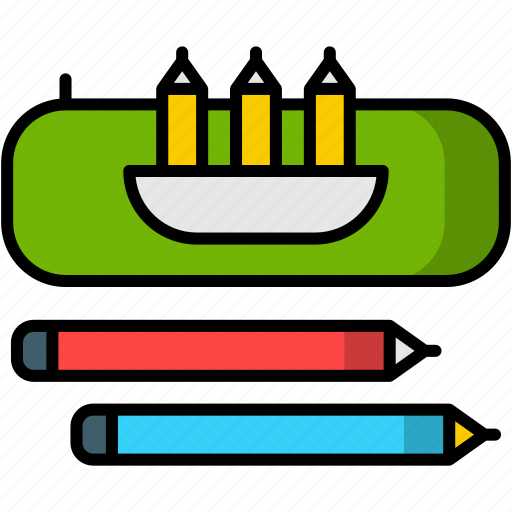Pencil case, office, pencilbox, accessory icon - Download on Iconfinder